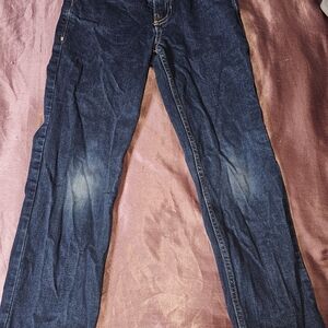 Boys' Thereabouts Dark Blue Straight Jeans